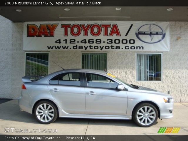 2008 Mitsubishi Lancer GTS in Apex Silver Metallic