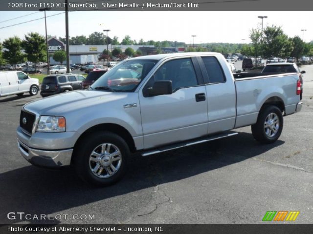 2008 Ford F150 XLT SuperCab in Silver Metallic