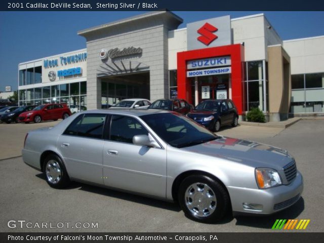 2001 Cadillac DeVille Sedan in Sterling Silver