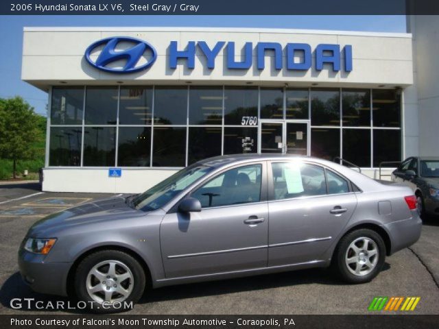 2006 Hyundai Sonata LX V6 in Steel Gray