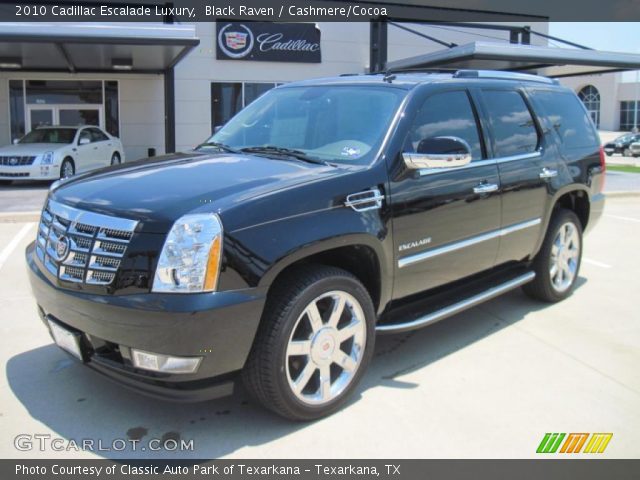2010 Cadillac Escalade Luxury in Black Raven