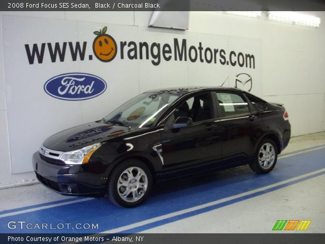 2008 Ford Focus SES Sedan in Black
