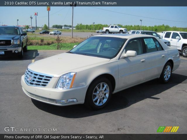 2010 Cadillac DTS Luxury in Vanilla Latte
