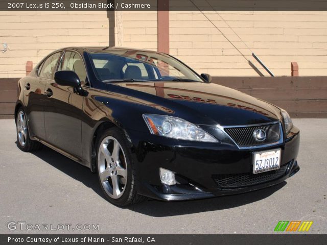 2007 Lexus IS 250 in Obsidian Black
