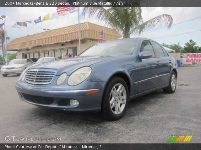 2004 Mercedes-Benz E 320 Sedan in Platinum Blue Metallic