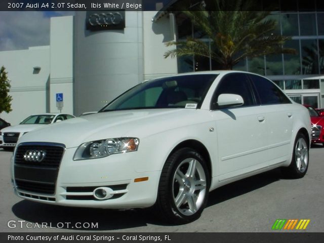 2007 Audi A4 2.0T Sedan in Ibis White