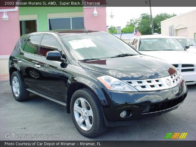 2003 Nissan Murano SL AWD in Super Black