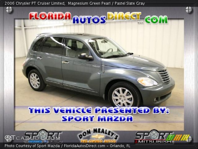 2006 Chrysler PT Cruiser Limited in Magnesium Green Pearl