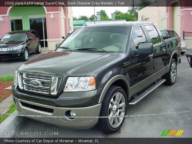 2006 Ford F150 Lariat SuperCrew in Dark Shadow Grey Metallic