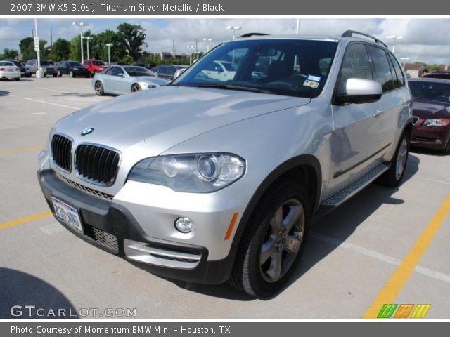 2007 BMW X5 3.0si in Titanium Silver Metallic
