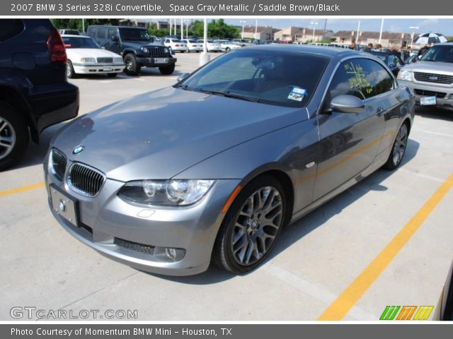 2007 BMW 3 Series 328i Convertible in Space Gray Metallic