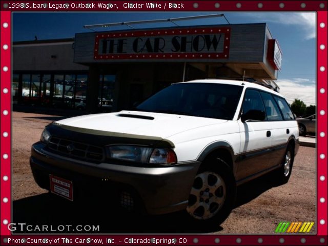 1998 Subaru Legacy Outback Wagon in Glacier White