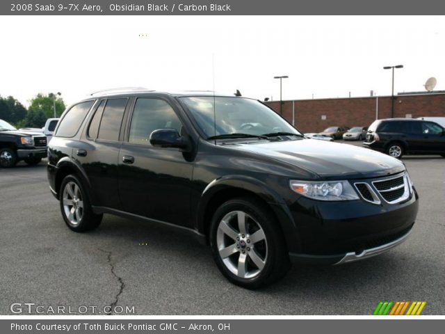 2008 Saab 9-7X Aero in Obsidian Black