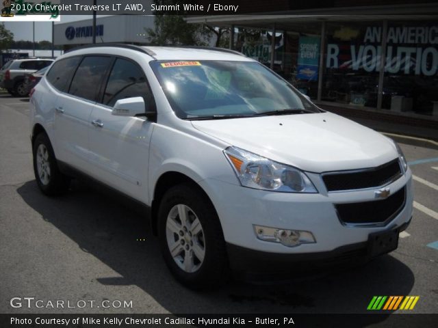 2010 Chevrolet Traverse LT AWD in Summit White
