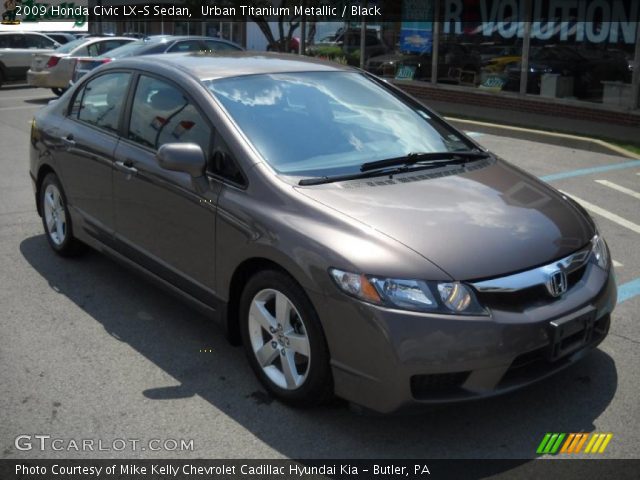 2009 Honda Civic LX-S Sedan in Urban Titanium Metallic