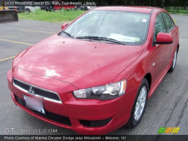 2010 Mitsubishi Lancer ES in Rally Red Metallic