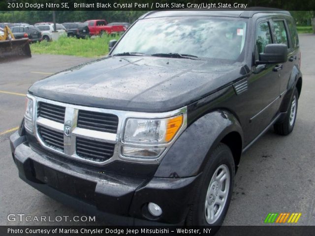 2010 Dodge Nitro SE in Brilliant Black Crystal Pearl