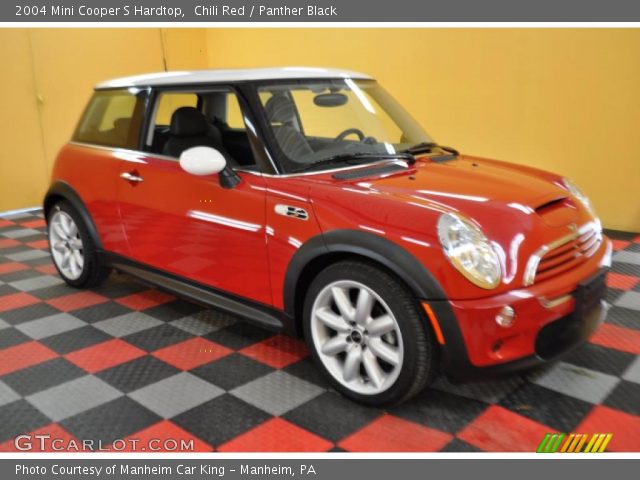 2004 Mini Cooper S Hardtop in Chili Red