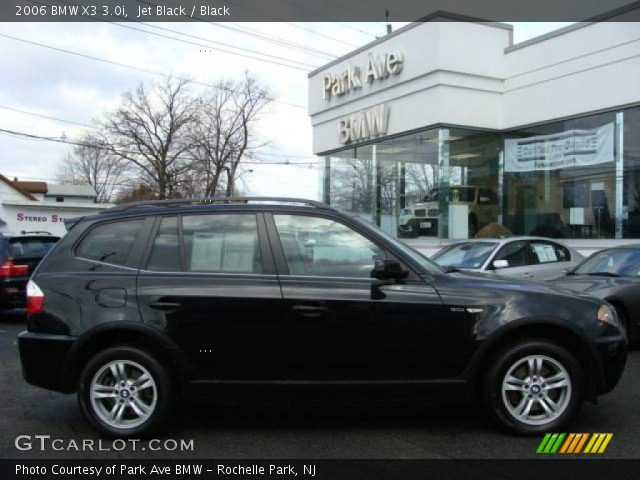 2006 BMW X3 3.0i in Jet Black