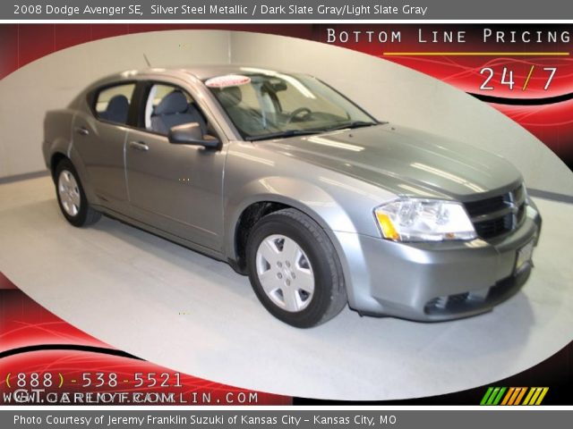 2008 Dodge Avenger SE in Silver Steel Metallic