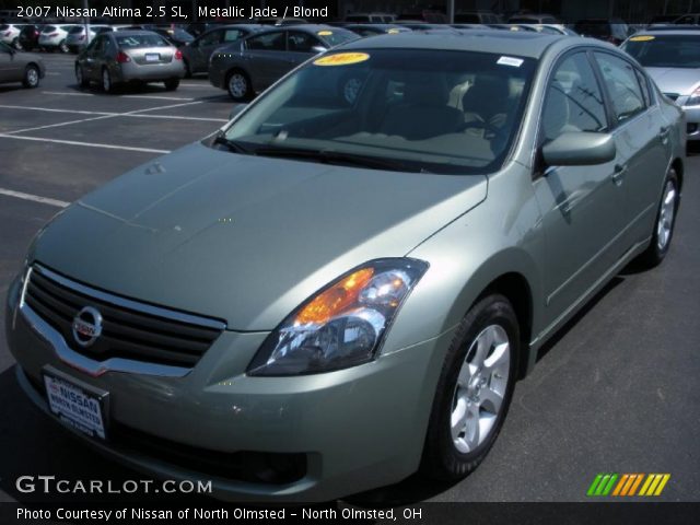 2007 Nissan Altima 2.5 SL in Metallic Jade