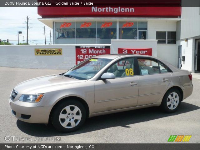 2008 Hyundai Sonata GLS in Golden Beige