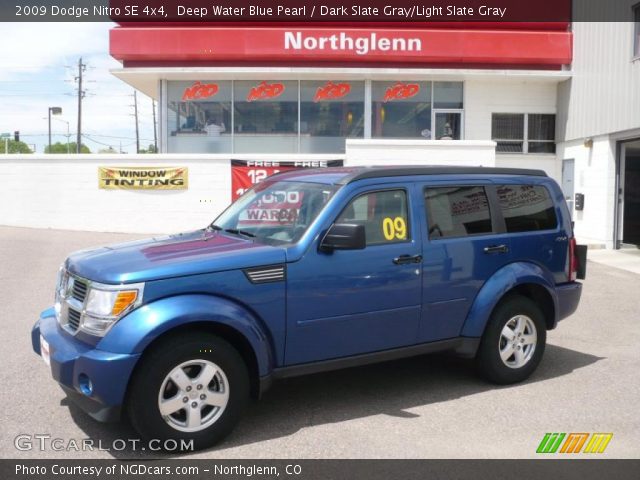 2009 Dodge Nitro SE 4x4 in Deep Water Blue Pearl