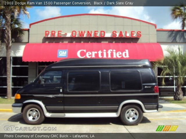 2003 Dodge Ram Van 1500 Passenger Conversion in Black