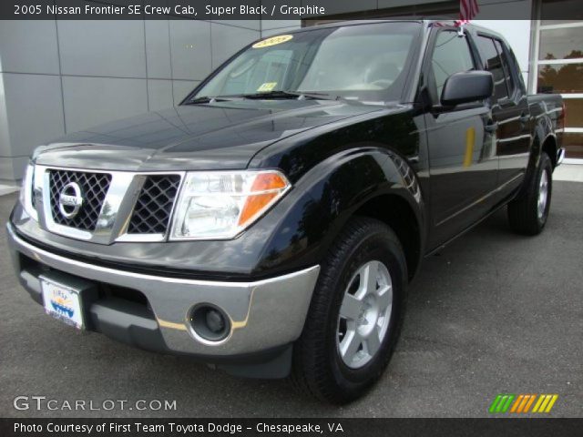 2005 Nissan Frontier SE Crew Cab in Super Black