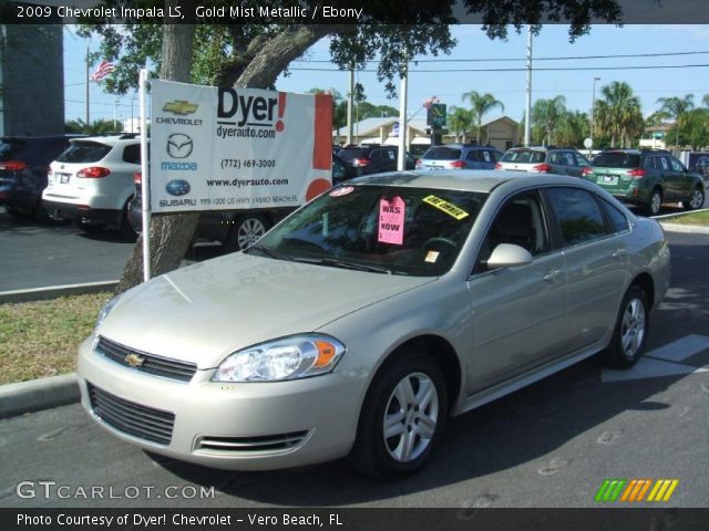 2009 Chevrolet Impala LS in Gold Mist Metallic