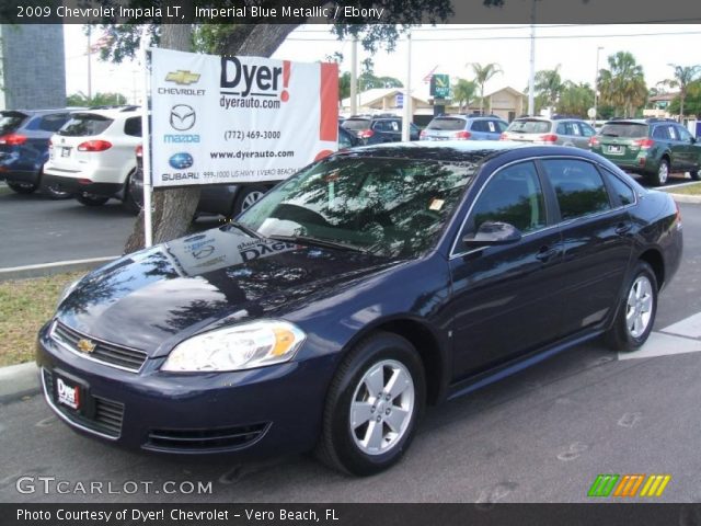 2009 Chevrolet Impala LT in Imperial Blue Metallic