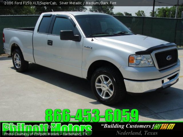 2006 Ford F150 XLT SuperCab in Silver Metallic