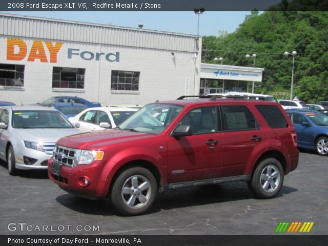2008 Ford Escape XLT V6 in Redfire Metallic