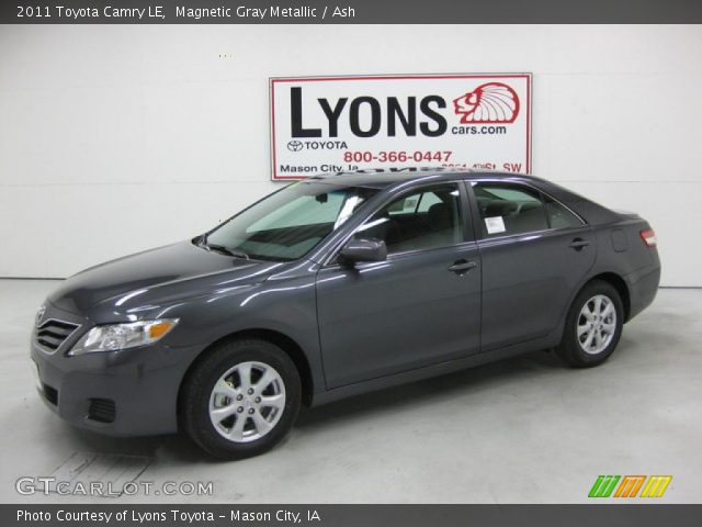 2011 Toyota Camry LE in Magnetic Gray Metallic