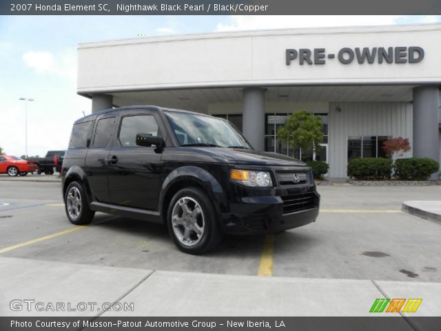 2007 Honda Element SC in Nighthawk Black Pearl
