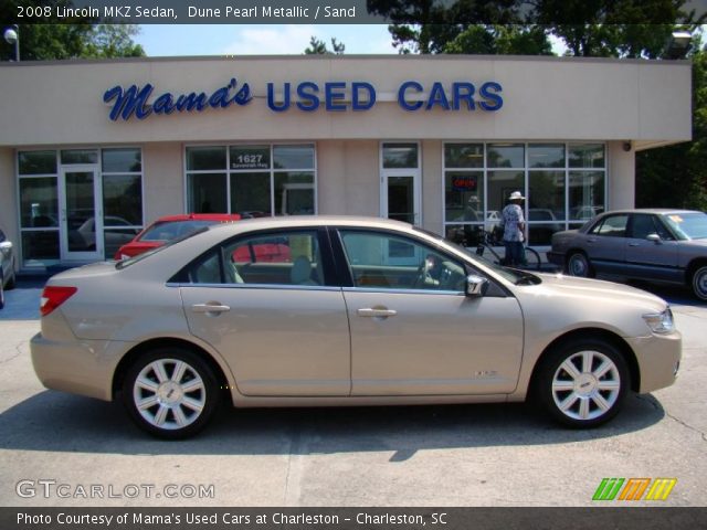 2008 Lincoln MKZ Sedan in Dune Pearl Metallic