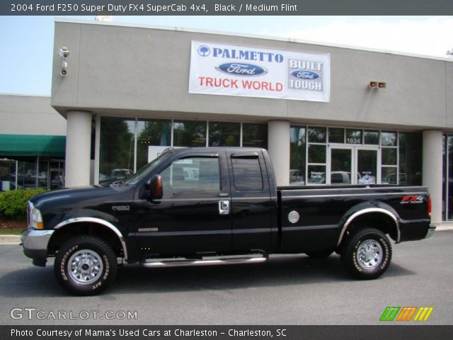 2004 Ford F250 Super Duty FX4 SuperCab 4x4 in Black
