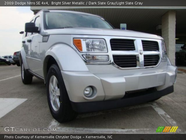 2009 Dodge Nitro SE 4x4 in Bright Silver Metallic