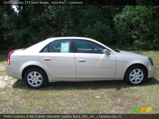 2007 Cadillac CTS Sport Sedan in Gold Mist