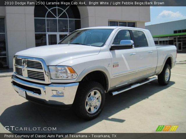 2010 Dodge Ram 2500 Laramie Mega Cab 4x4 in Bright White