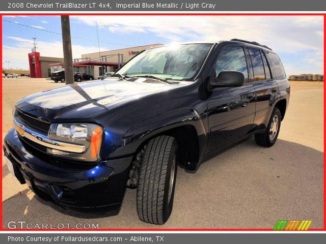 2008 Chevrolet TrailBlazer LT 4x4 in Imperial Blue Metallic