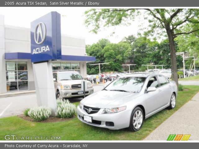 2005 Acura TSX Sedan in Satin Silver Metallic
