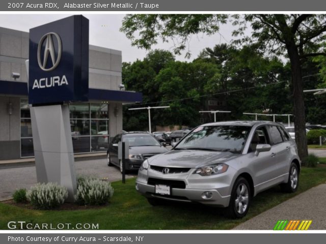 2007 Acura RDX  in Alabaster Silver Metallic