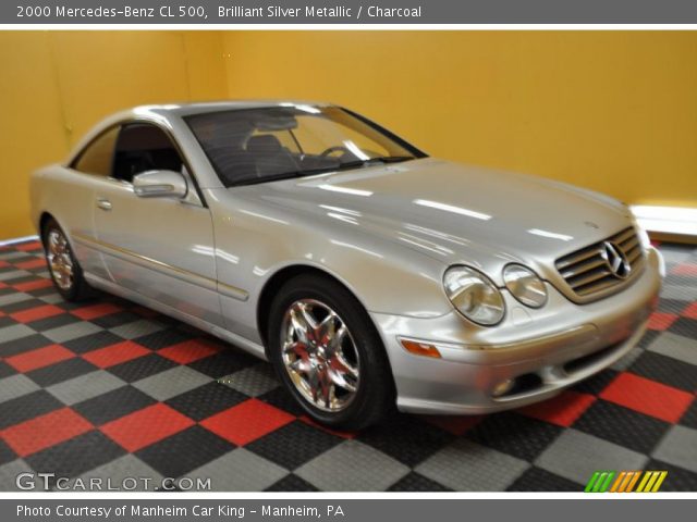 2000 Mercedes-Benz CL 500 in Brilliant Silver Metallic