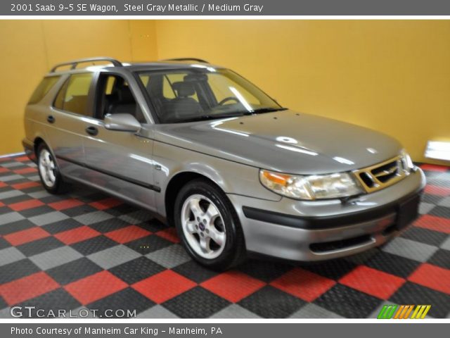 2001 Saab 9-5 SE Wagon in Steel Gray Metallic