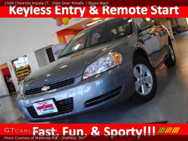 2008 Chevrolet Impala LT in Dark Silver Metallic