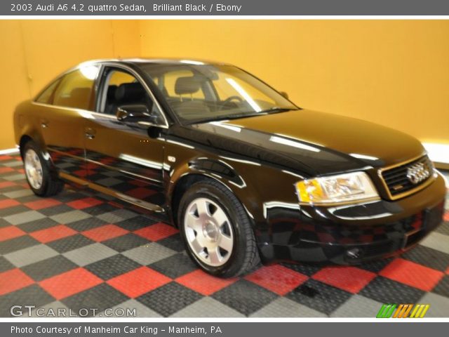 2003 Audi A6 4.2 quattro Sedan in Brilliant Black