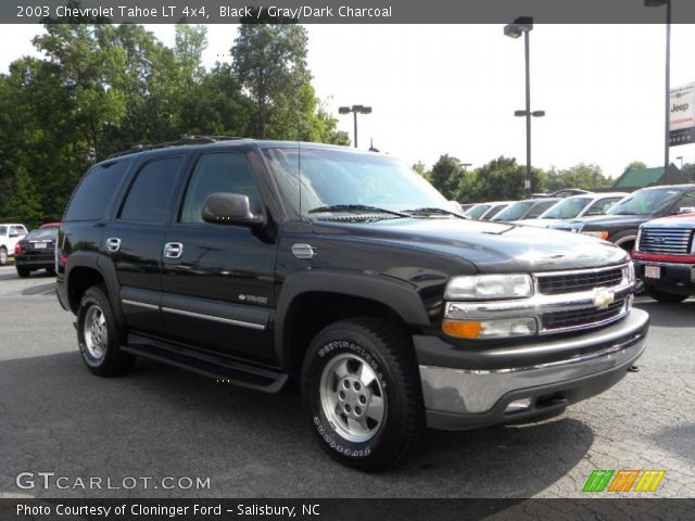 2003 Chevrolet Tahoe LT 4x4 in Black