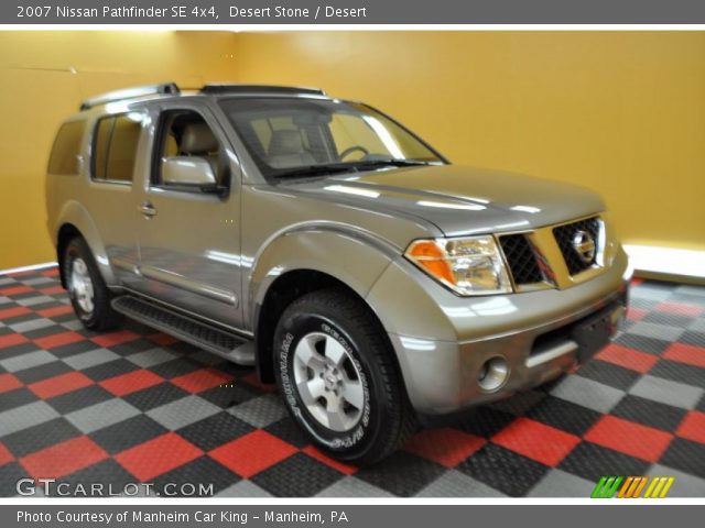 2007 Nissan Pathfinder SE 4x4 in Desert Stone