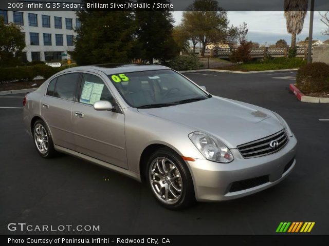 2005 Infiniti G 35 Sedan in Brilliant Silver Metallic